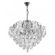 Lampa Kryształowa Chrom